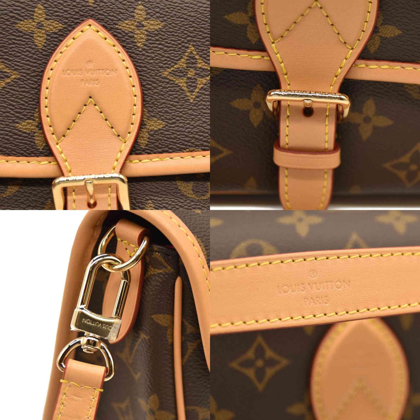 Louis Vuitton  Monogram Diane Fuchsia RFID Like New