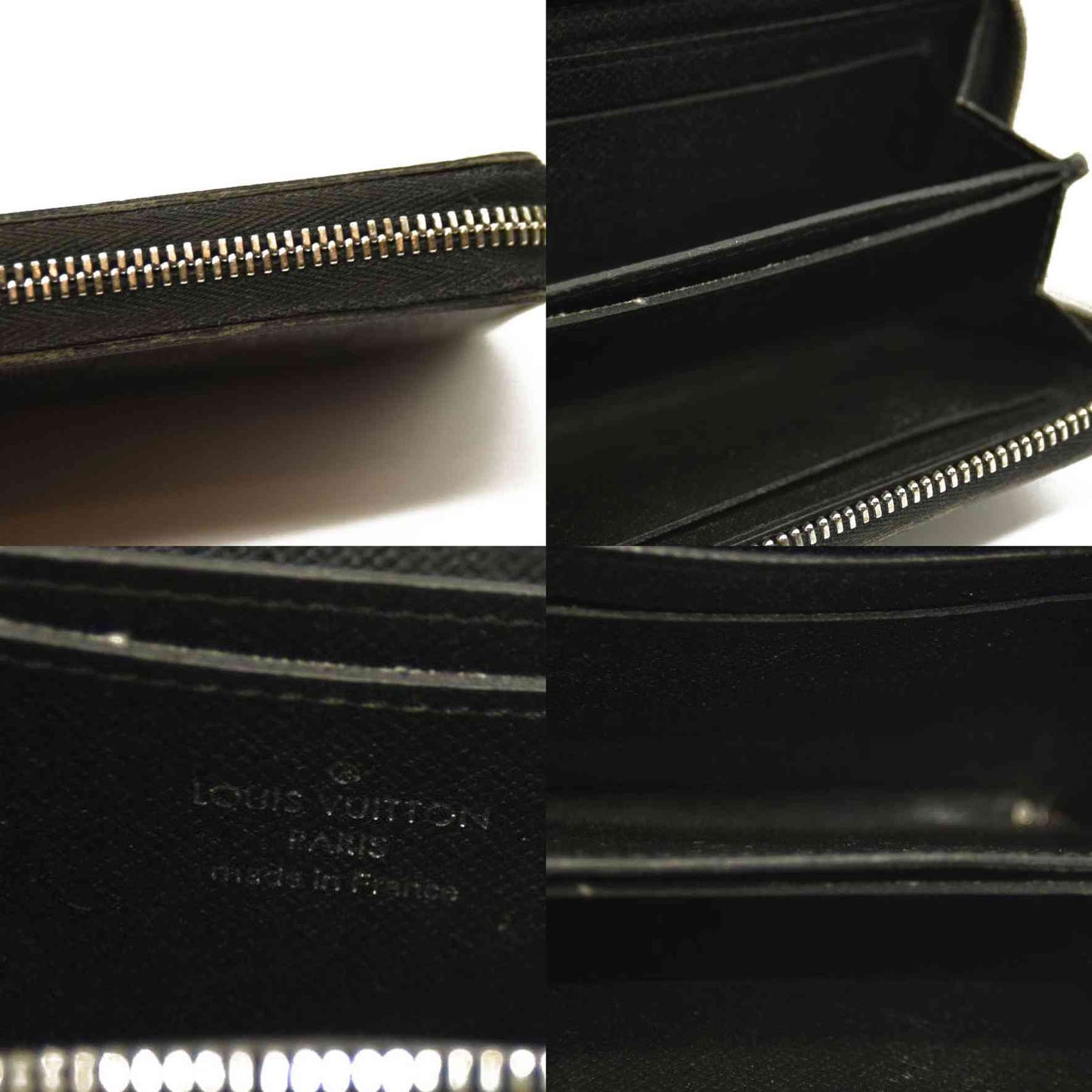 Louis Vuitton  Damier Graphite Zippy Coin Purse Vertical MI0185