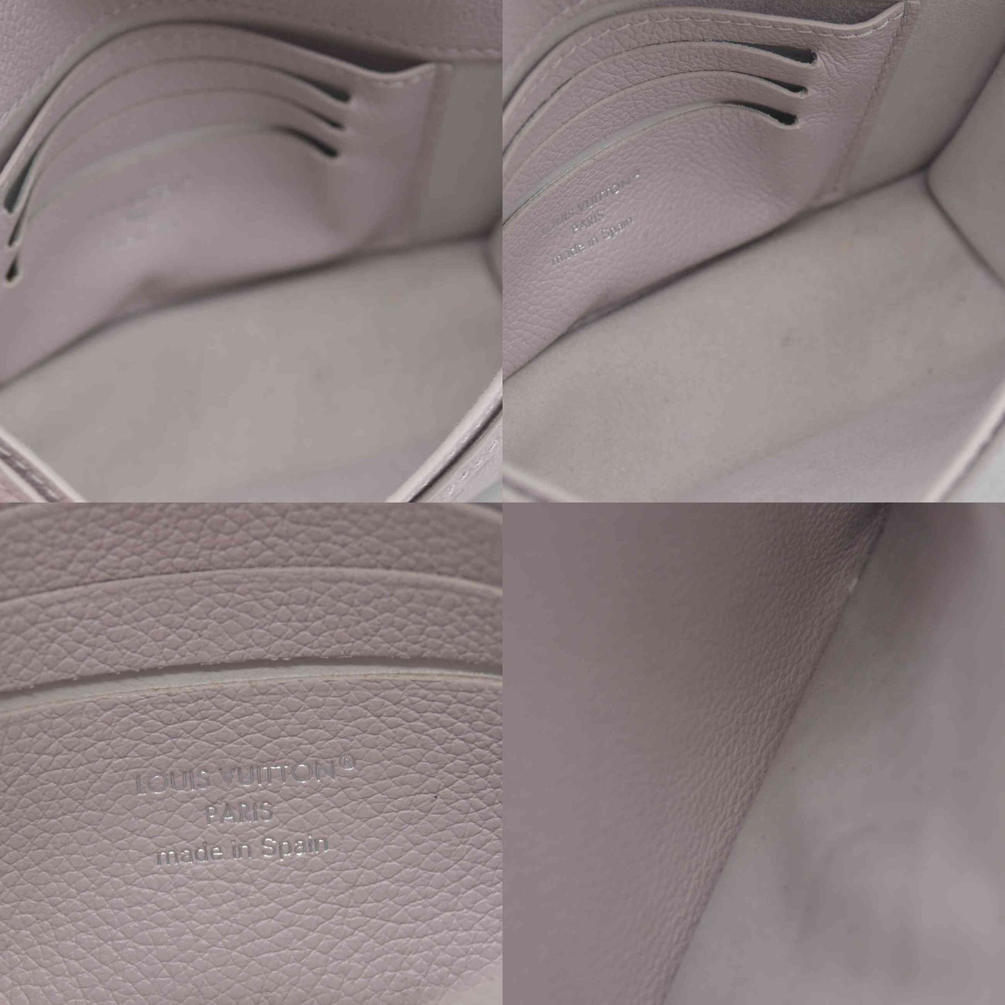 $2100 Louis Vuitton  LV Monogram Rosy Wallet on Chain in Brume