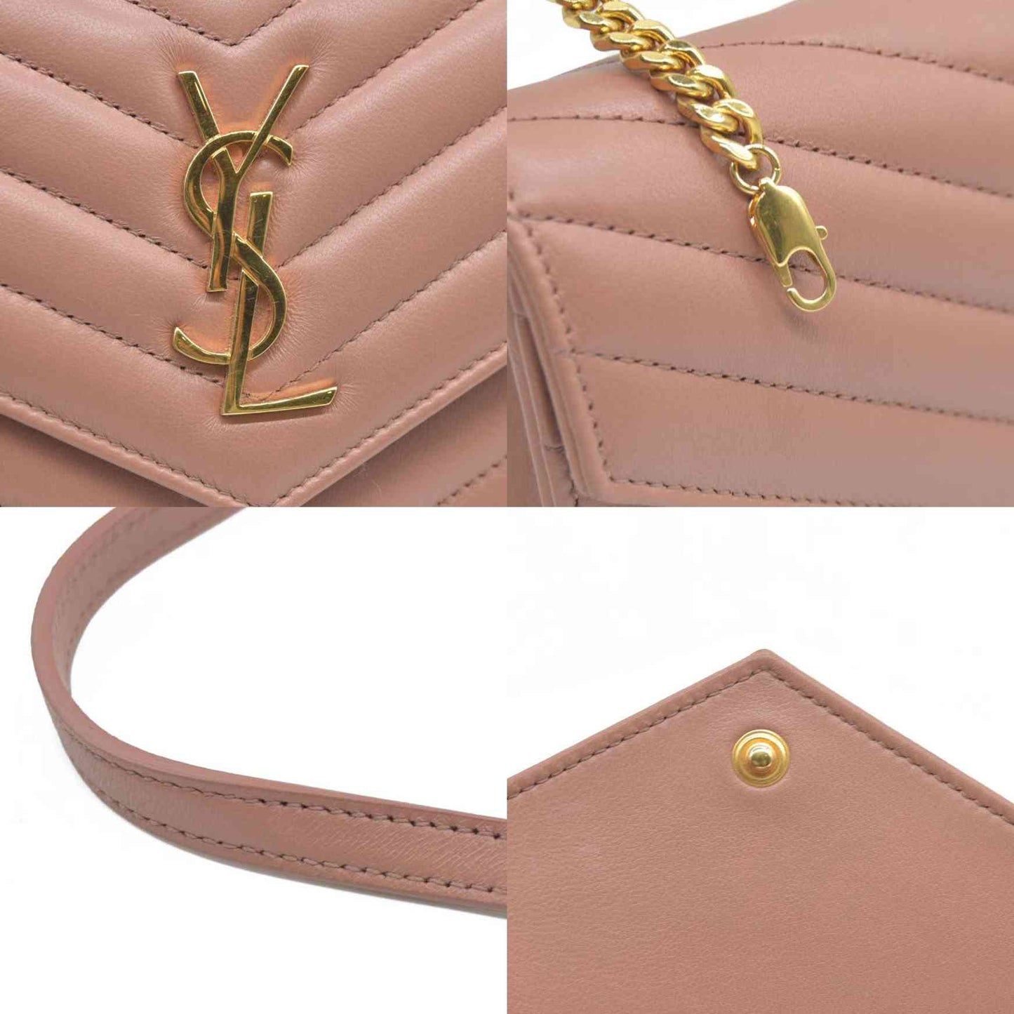 Saint Laurent Chevron Envelope 2024