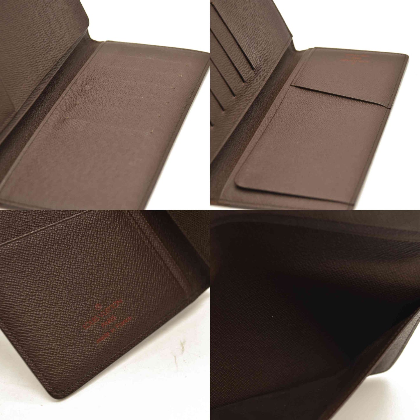 PRE-ORDER  Louis Vuitton  Damier Ebene Porte Valeurs Organizer Wallet