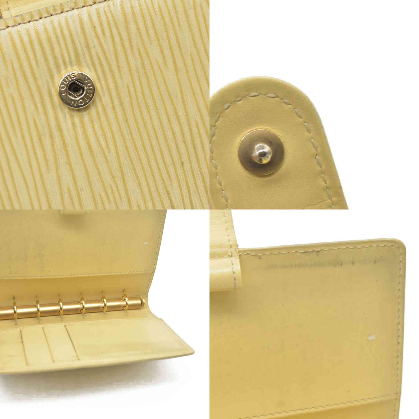 $505 Louis Vuitton Epi Agenda PM Leather Notebook Cover CA0061