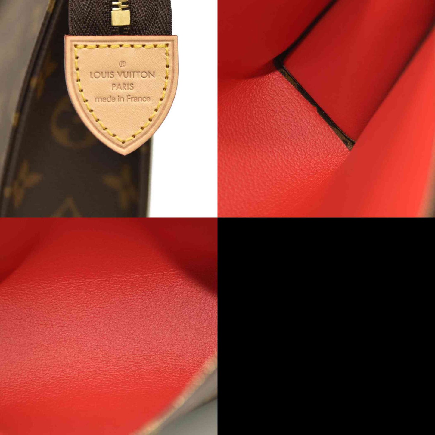 Louis Vuitton  Monogram Toiletry Pouch 19 Red