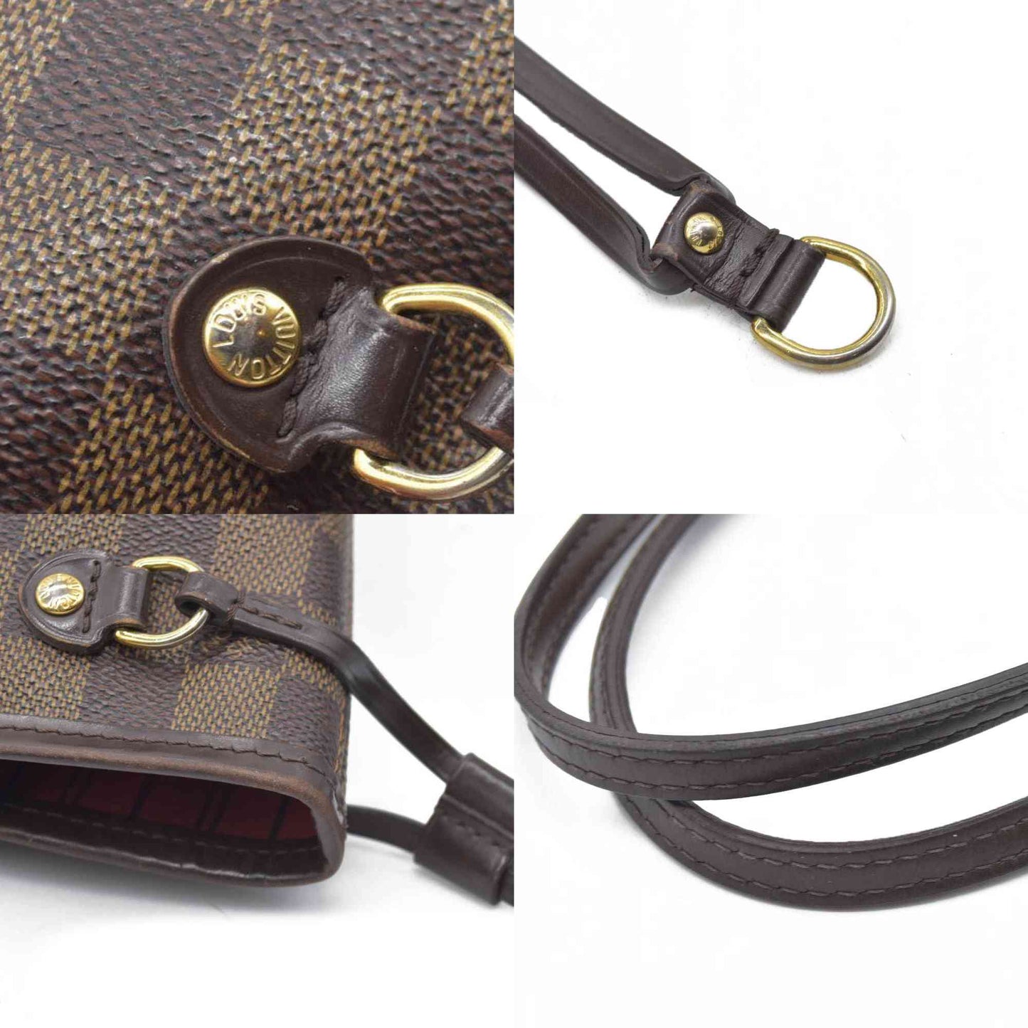 $2100 Louis Vuitton Damier Ebene Neverfull PM