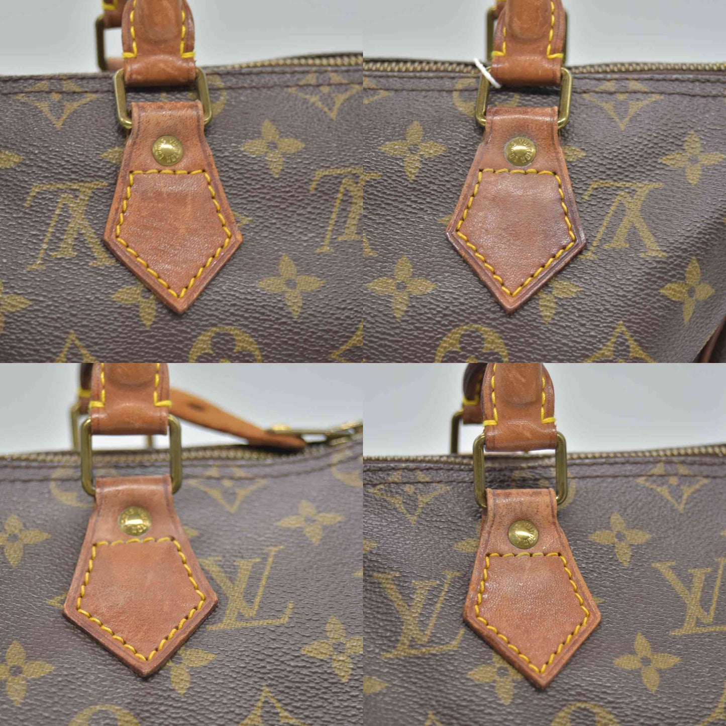 $1490 1987 Louis Vuitton Monogram Speedy 25 MI872