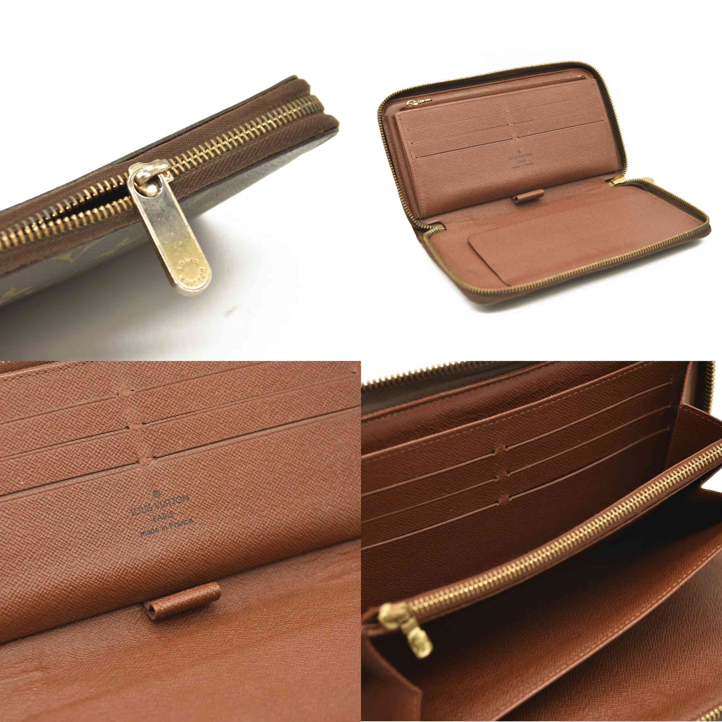 LOUIS VUITTON Monogram Zippy Organizer Wallet