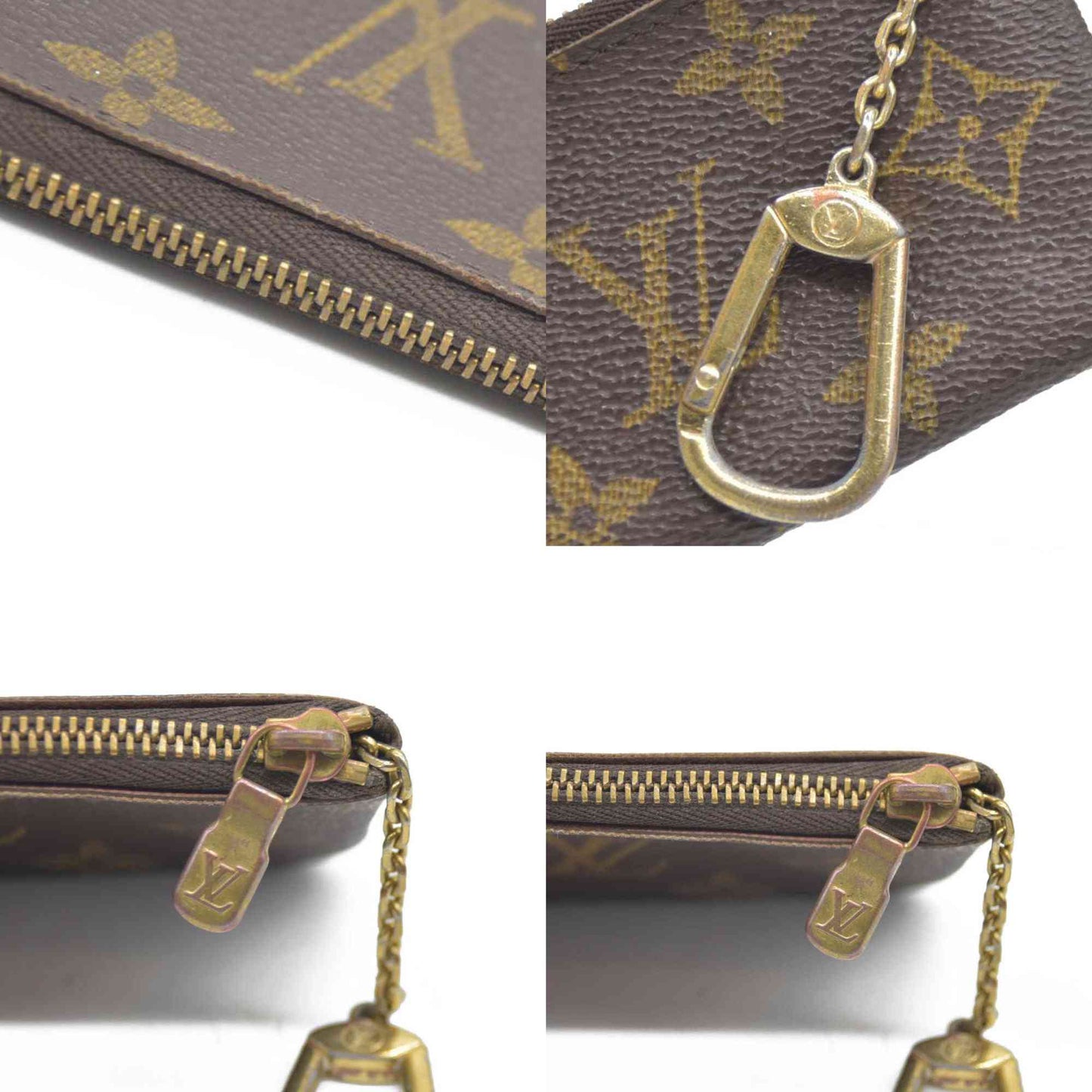 AUCTION $345 Louis Vuitton Monogram Key Pouch