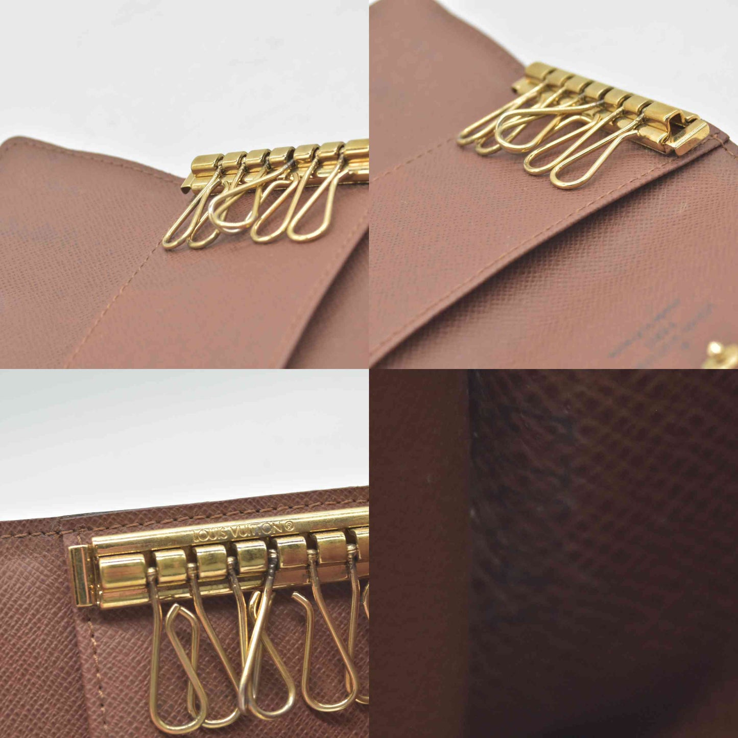$345 2009 Louis Vuitton Monogram 6 Key Multicles Holder CT0049