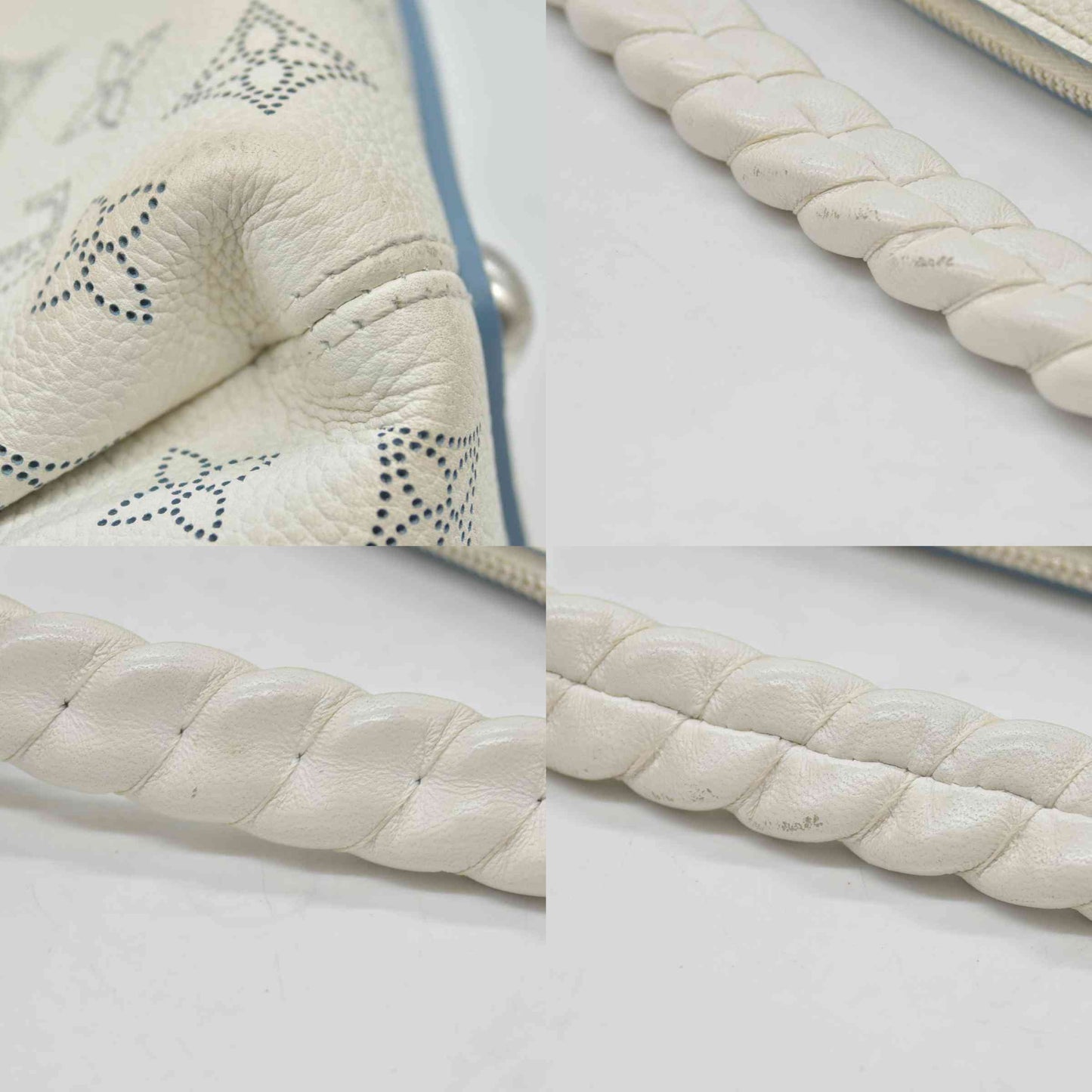 $3950 Louis Vuitton  LV Monogram Babylone BB White