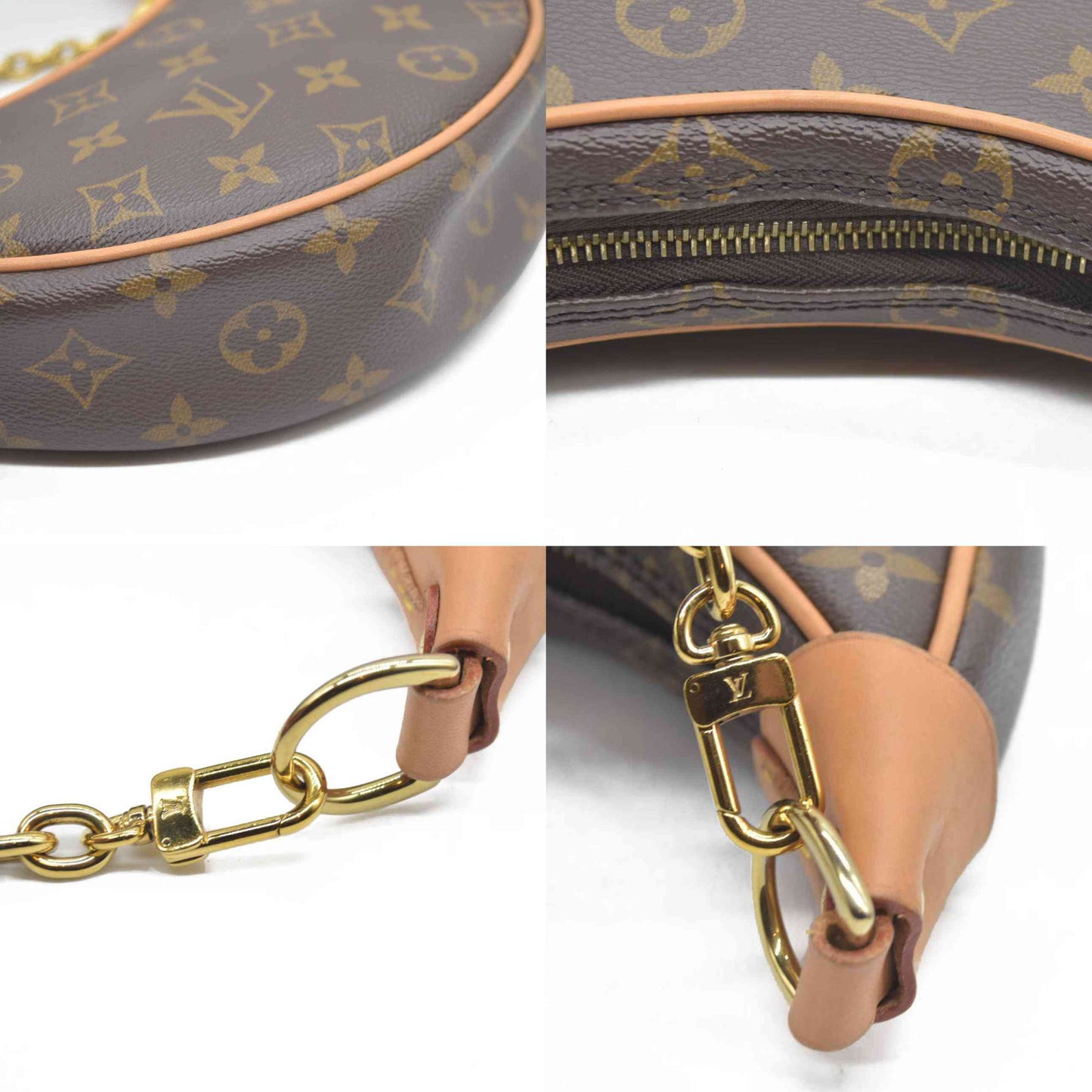 $2540 Louis Vuitton Monogram Loop Hobo Shoulder Bag