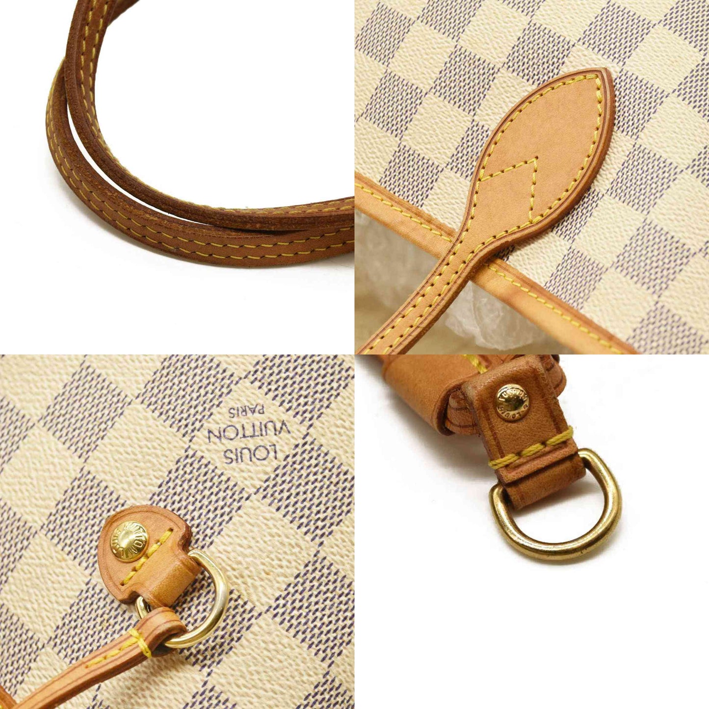 LOUIS VUITTON  Damier Azur Neverfull MM