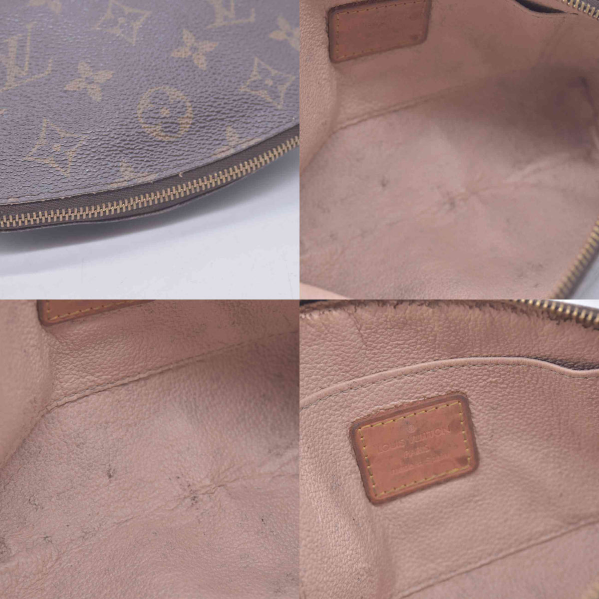 $625 2001 LOUIS VUITTON Monogram Cosmetic Pouch CA0061 10020828