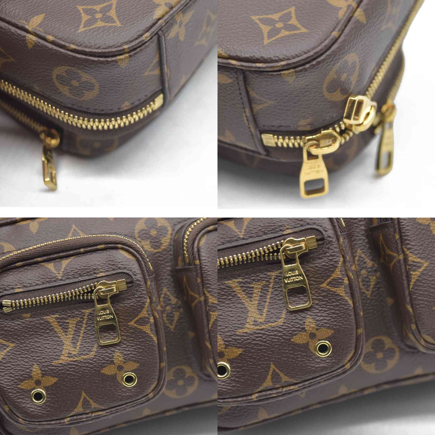 $3100 2020 Louis Vuitton Monogram Utility Crossbody