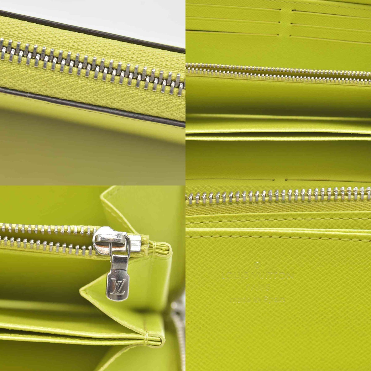 $1040 Louis Vuitton Epi Leather Zippy Wallet Yellow CONSIGNMENT GI5210
