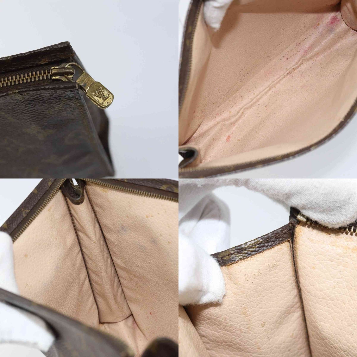 $760 1986 LOUIS VUITTON Monogram Toiletry Pouch 26 864TH