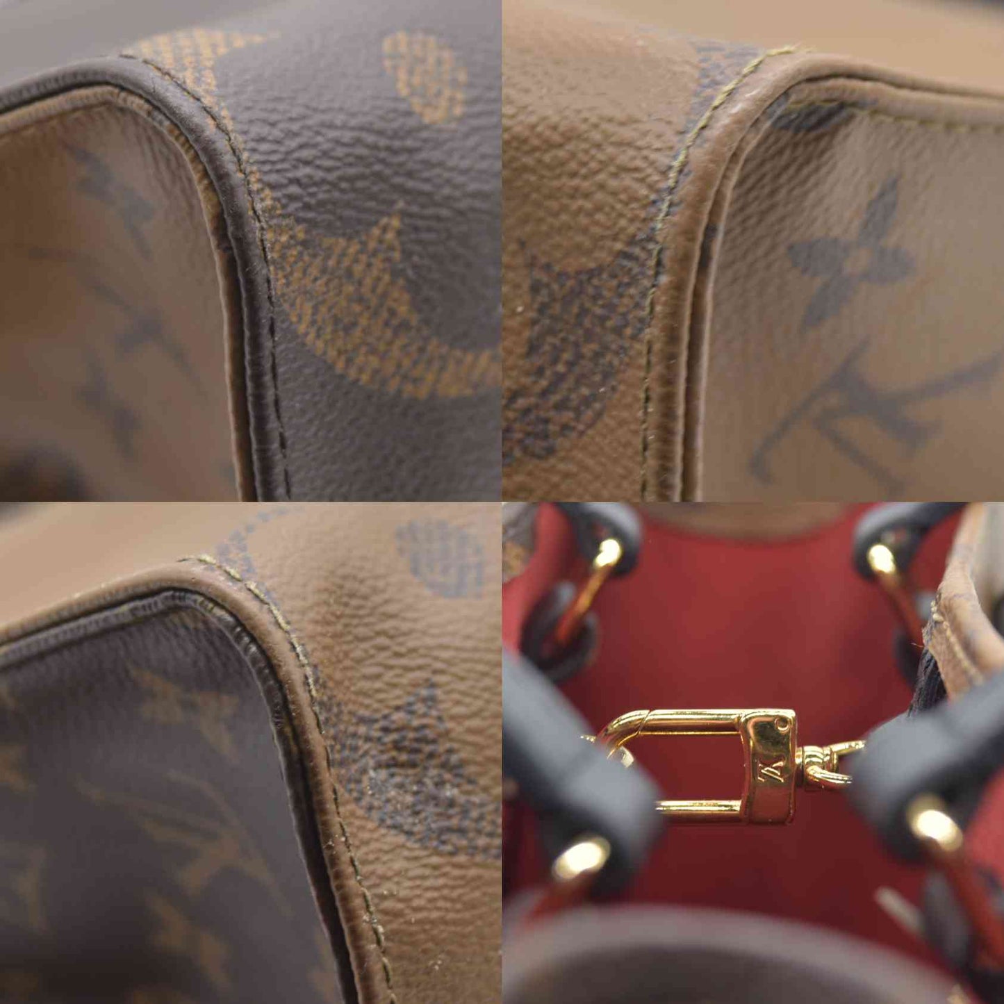 $3300 Louis Vuitton Monogram Reverse Giant OnTheGo MM AUCTION