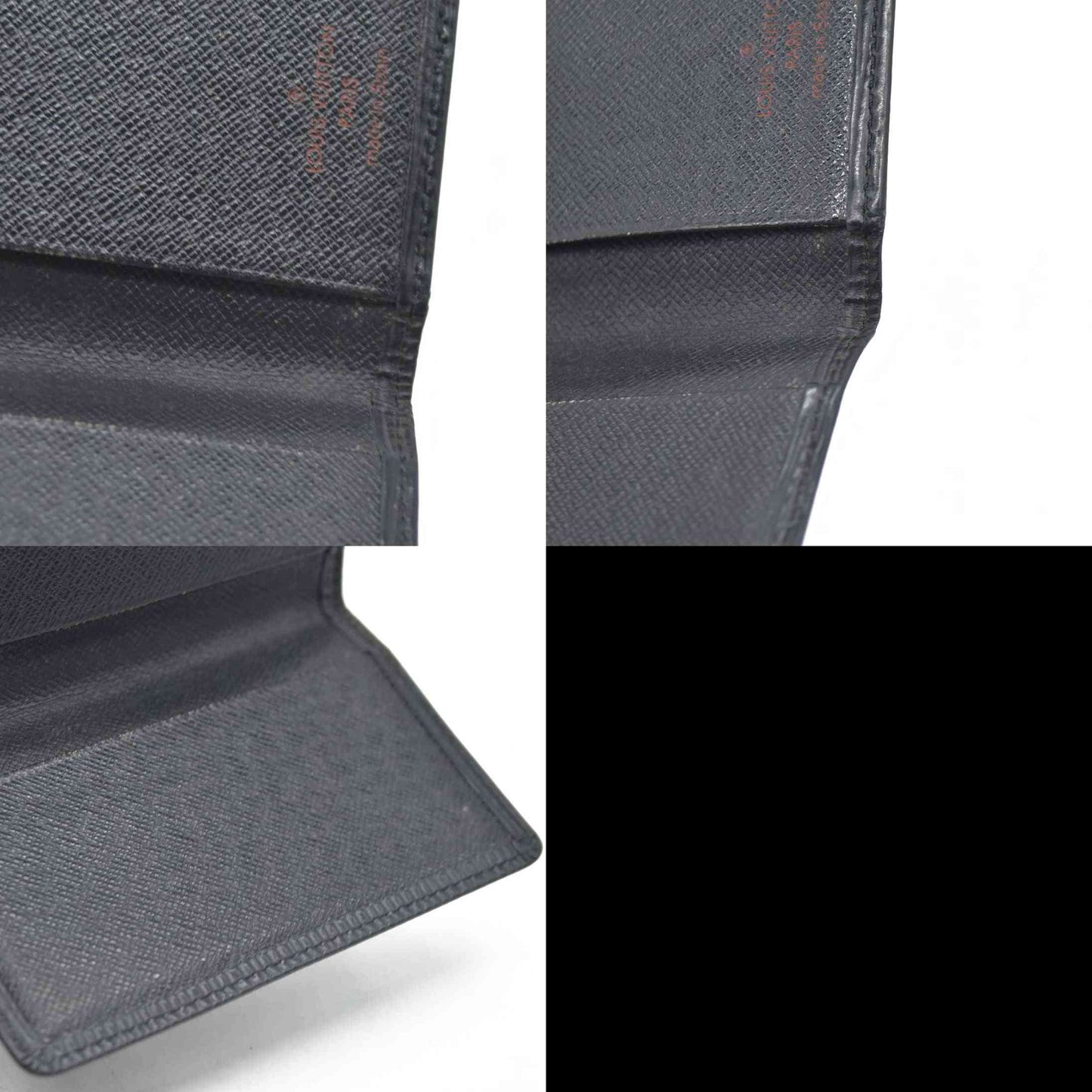 $505 LOUIS VUITTON Epi Organizer de Poche Card Case