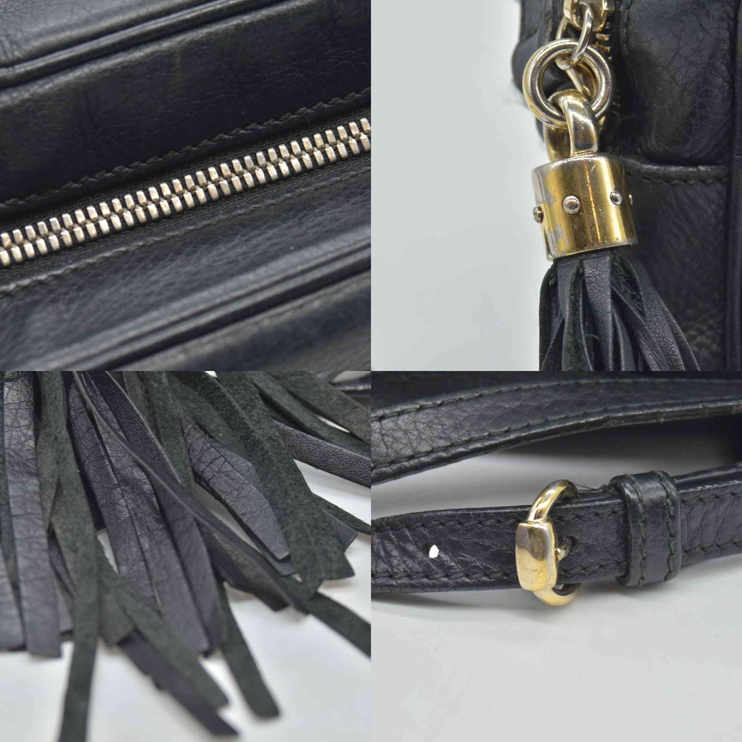 $1490 Gucci  Interlocking G Soho Disco Small