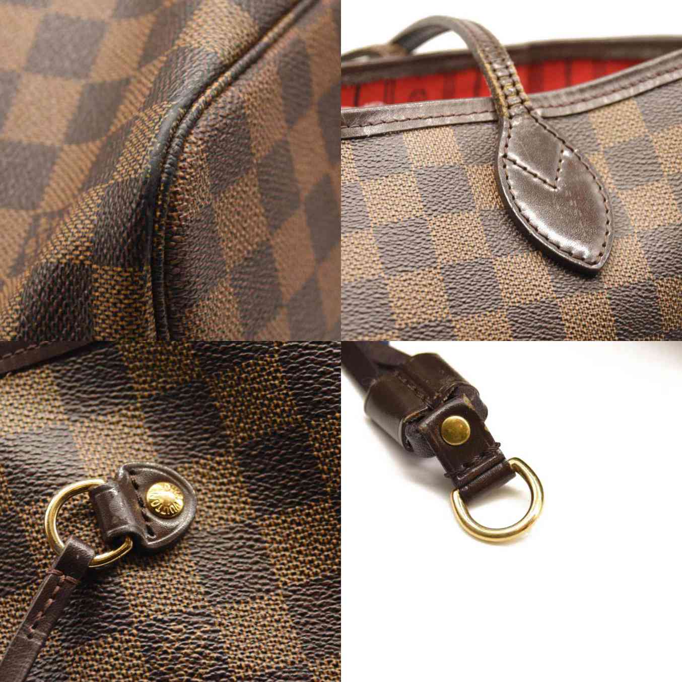 LOUIS VUITTON Damier Ebene Neverfull MM SP2079