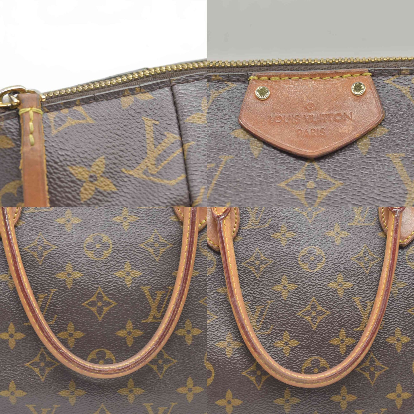 $1540 2015 Louis Vuitton Turenne MM Monogram FL1105