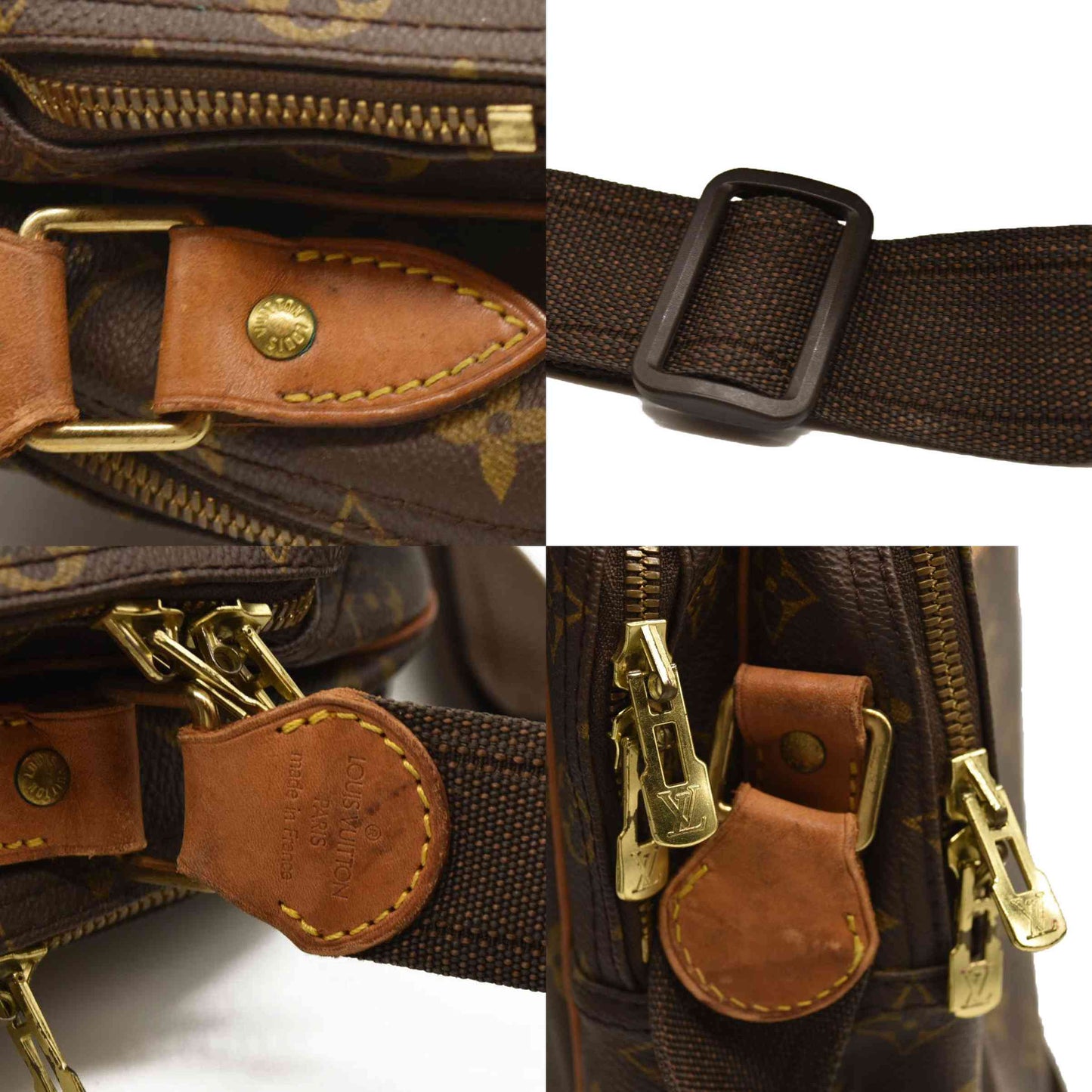 LOUIS VUITTON Monogram Reporter GM  SP0945