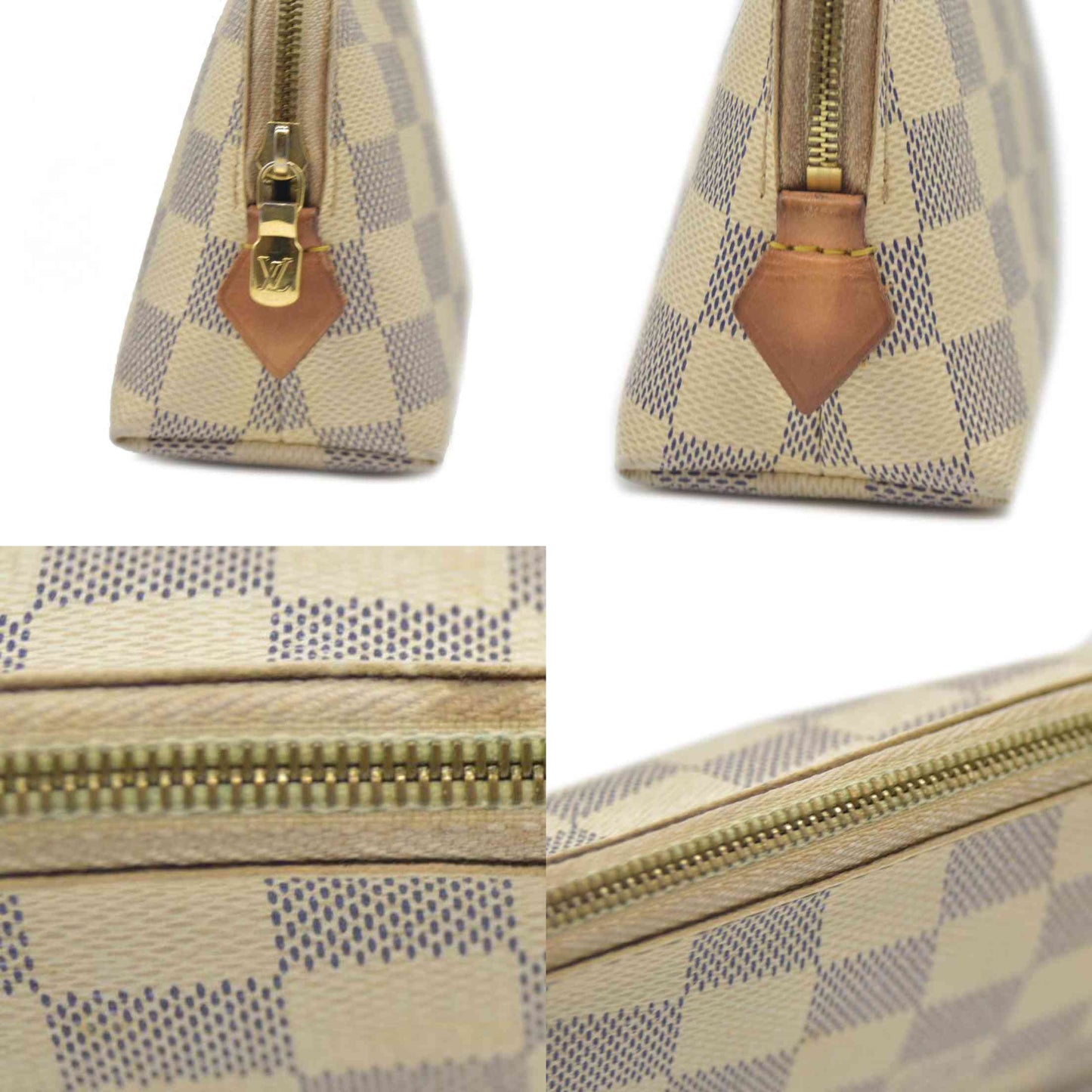 Louis Vuitton  Damier Azur Cosmetic Pouch CA2172