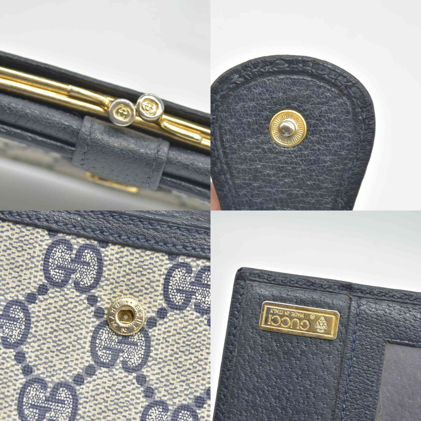 $780 Gucci  GG Supreme French Purse CONSIGNMENT