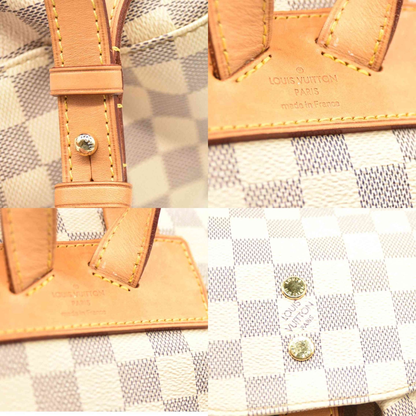 Louis Vuitton  Damier Azur Sperone Backpack SR2187