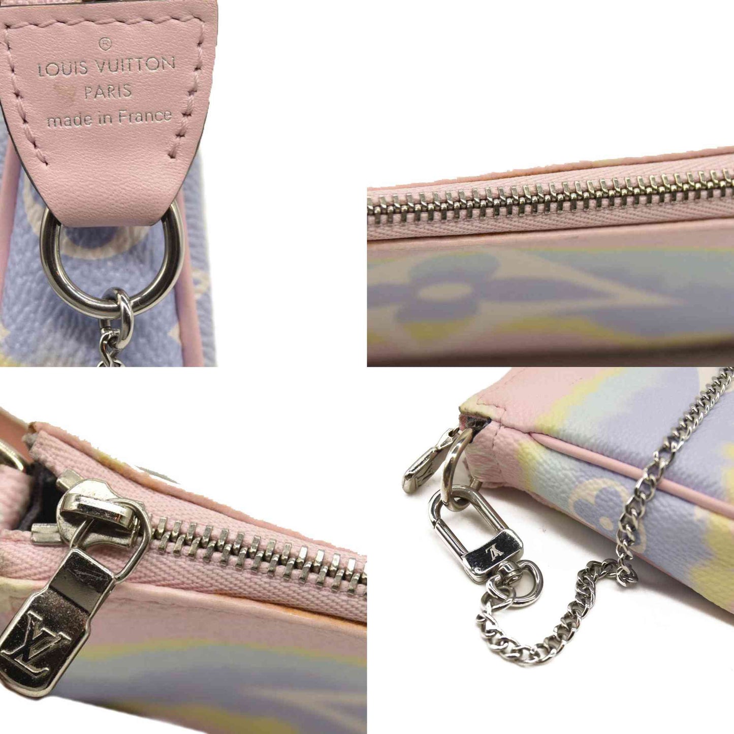 LOUIS VUITTON  Monogram Escale Mini Pochette Accessories Pastel