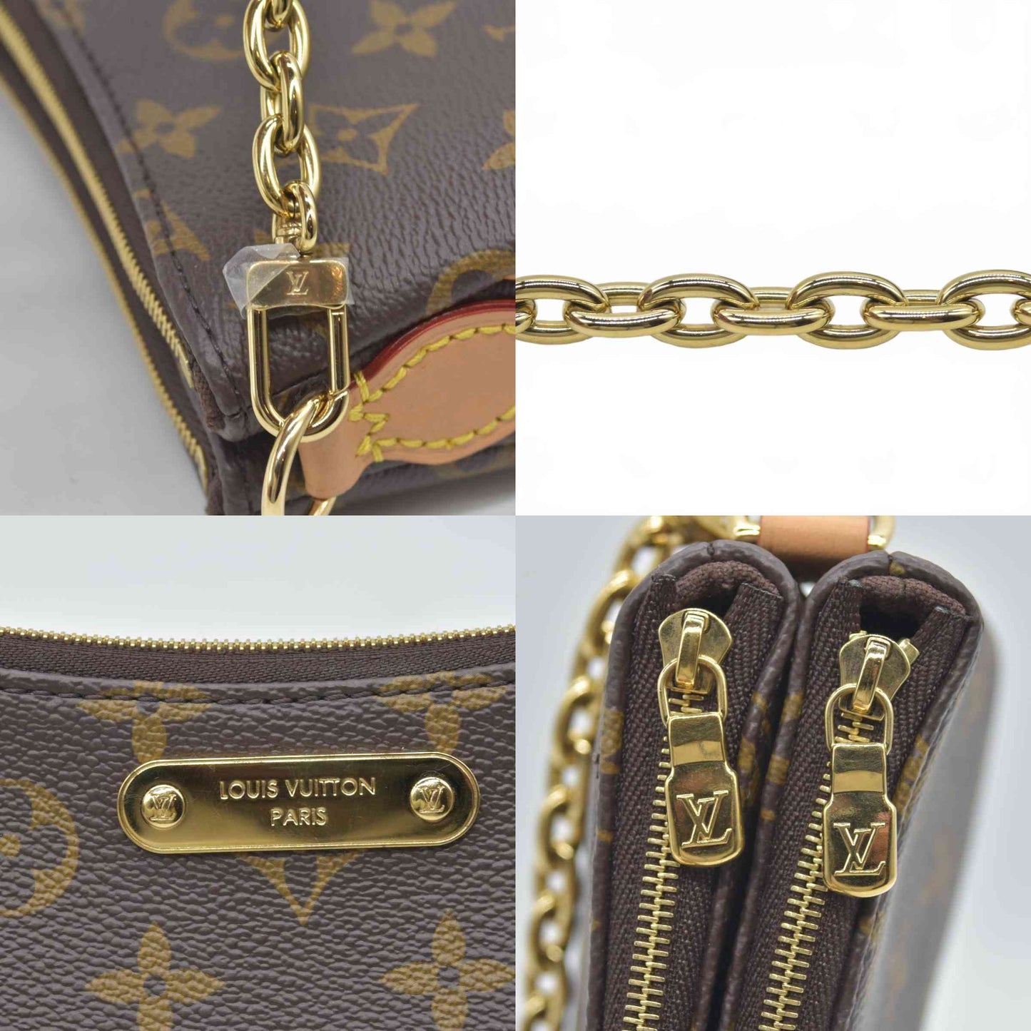 $1890 Louis Vuitton Monogram Liv Pochette