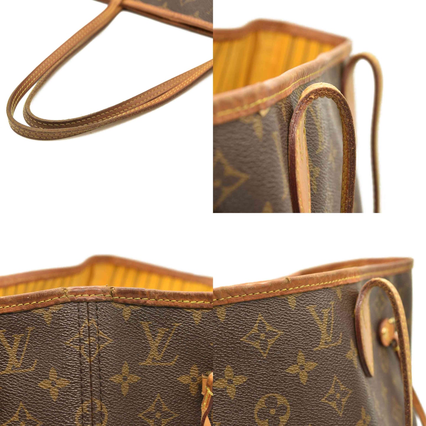 LOUIS VUITTON Monogram Neo Neverfull MM Mimosa TJ2134