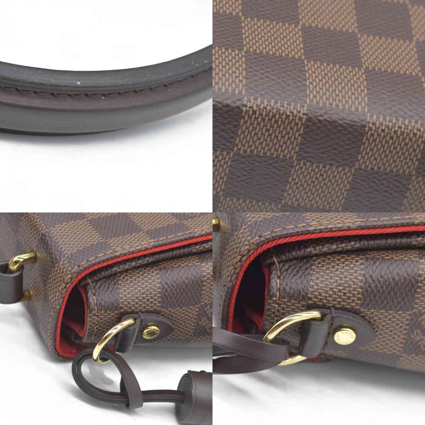 $2000 Louis Vuitton Damier Ebene Croisette FL1119