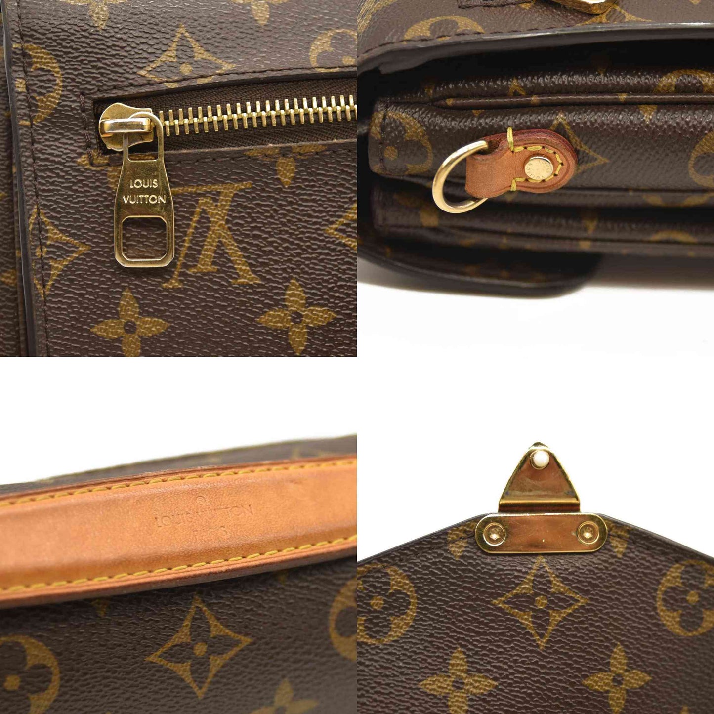 LOUIS VUITTON  Monogram Pochette Metis SR1157