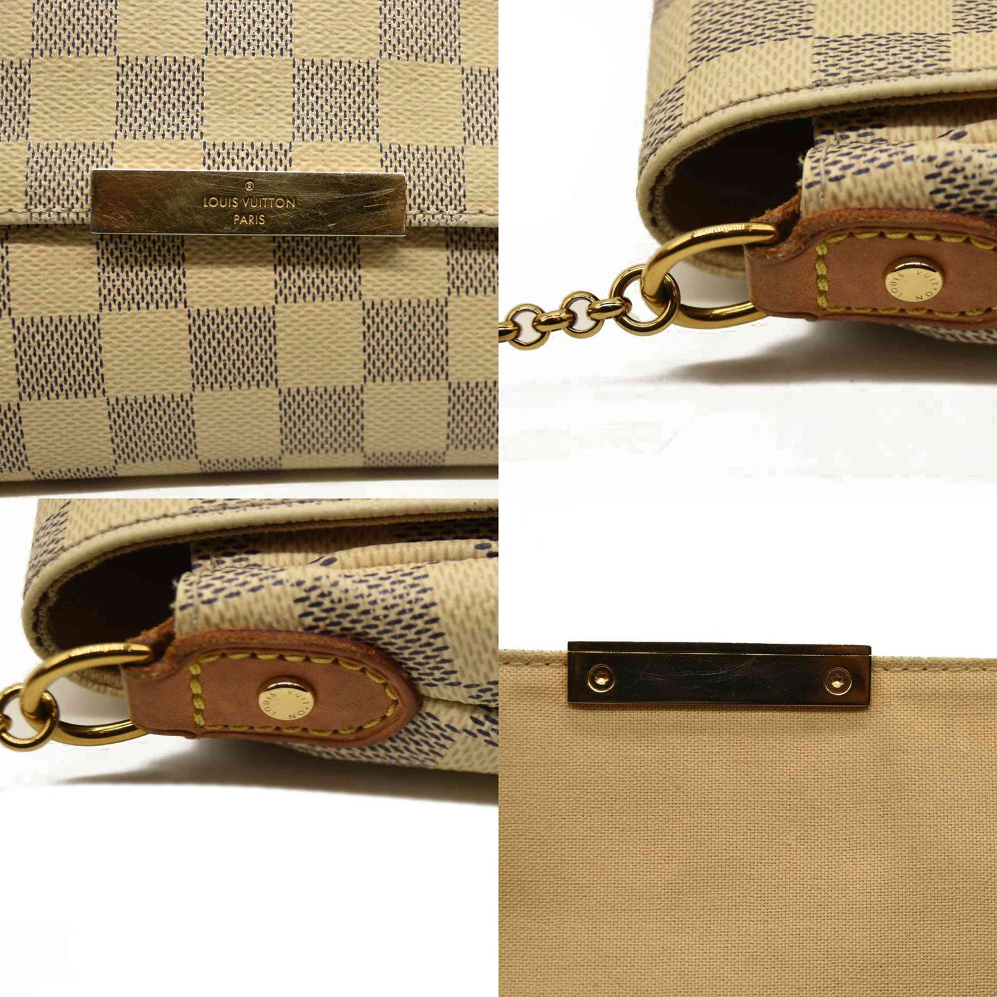 Louis Vuitton  Damier Azur Favorite MM DU3156