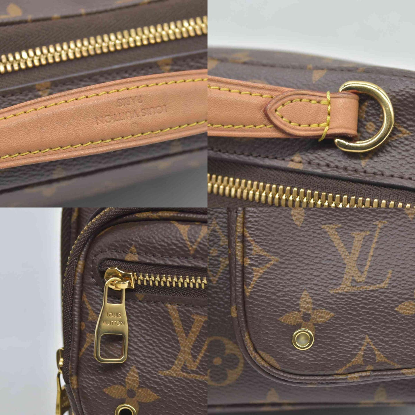 $3100 Louis Vuitton Monogram Utility Crossbody