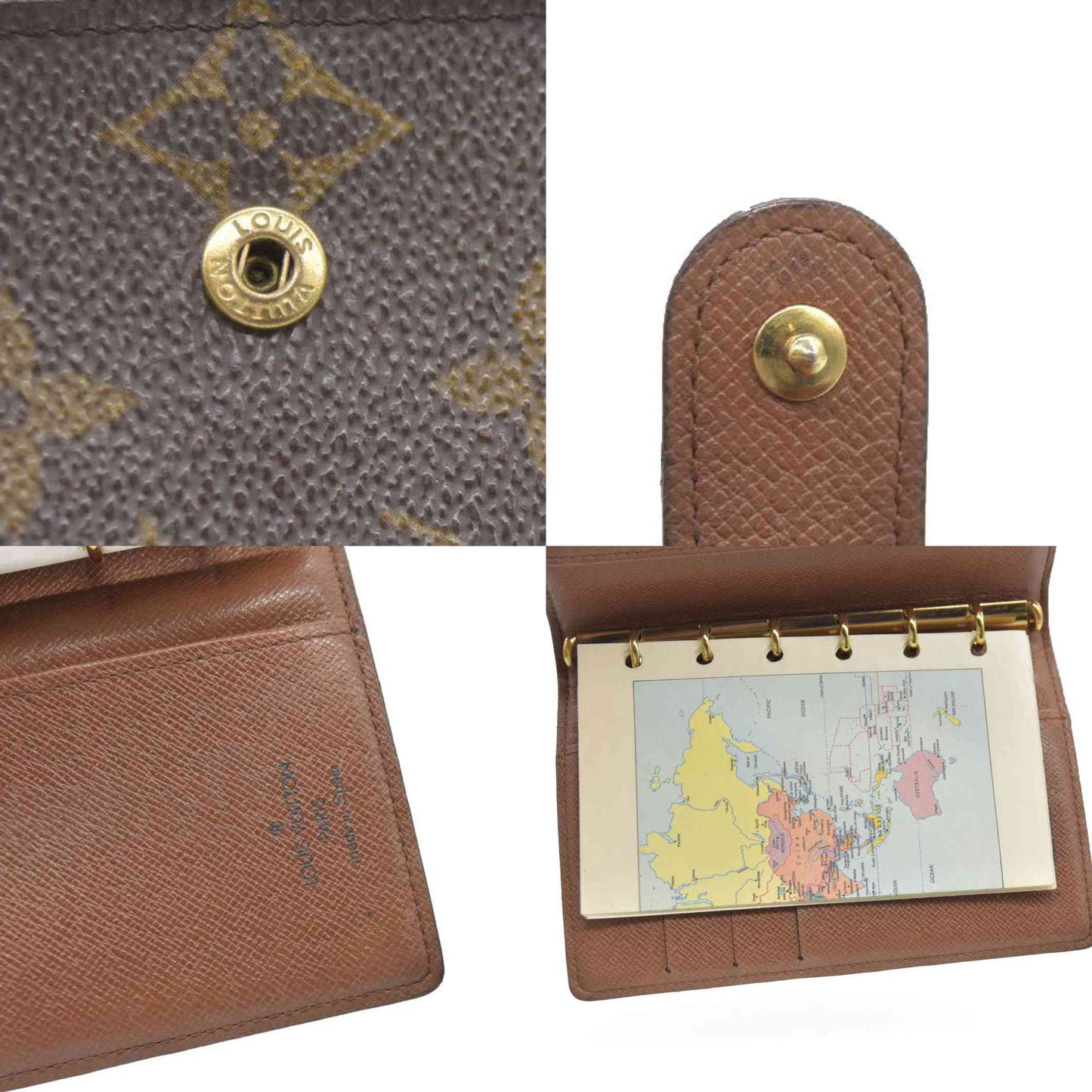 Louis Vuitton Monogram Agenda PM Notebook Cover Brown CA0955