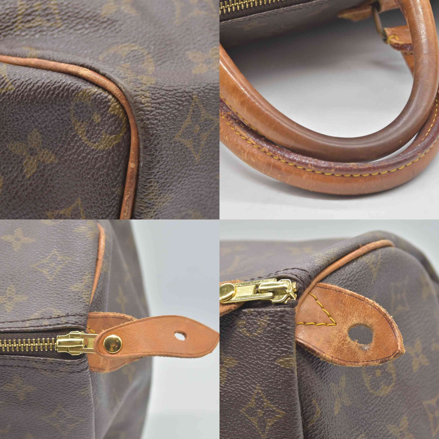 $1700 1982 Louis Vuitton Monogram Speedy 35 823