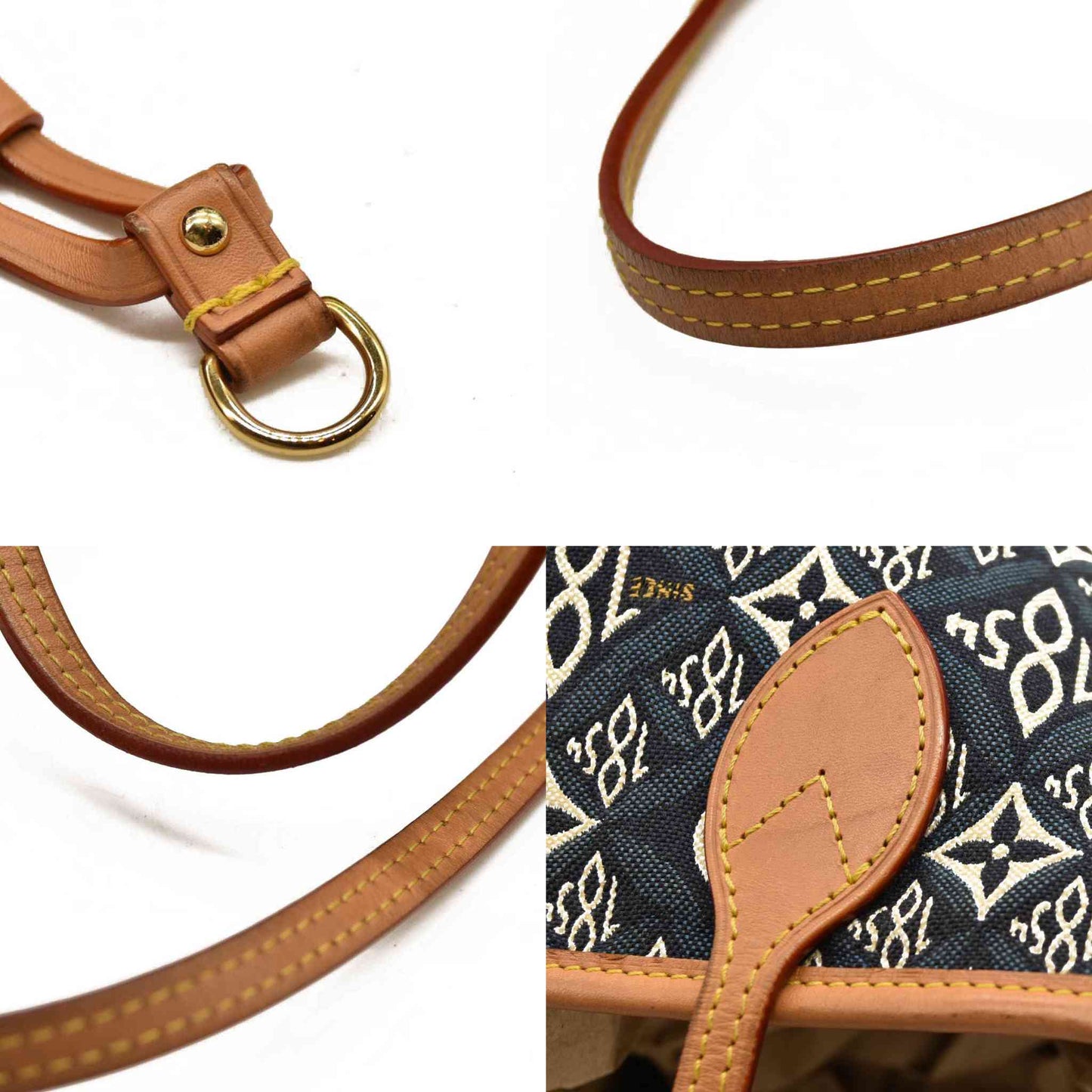 Louis Vuitton  Jacquard Since 1854 Neverfull MM Blue