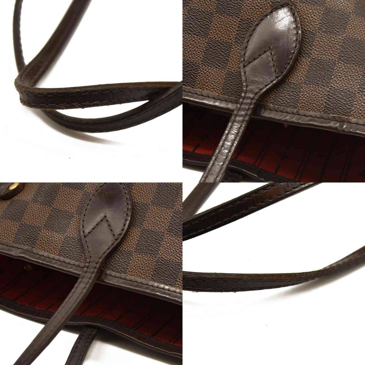 Louis Vuitton  Damier Ebene Neverfull MM AR4180