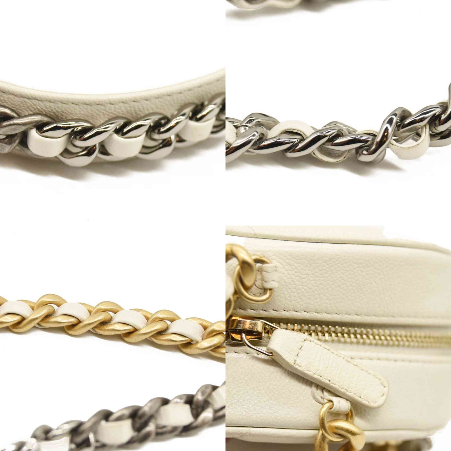 CHANEL CHANEL 19/Chain clutch Shoulder Bag 30**