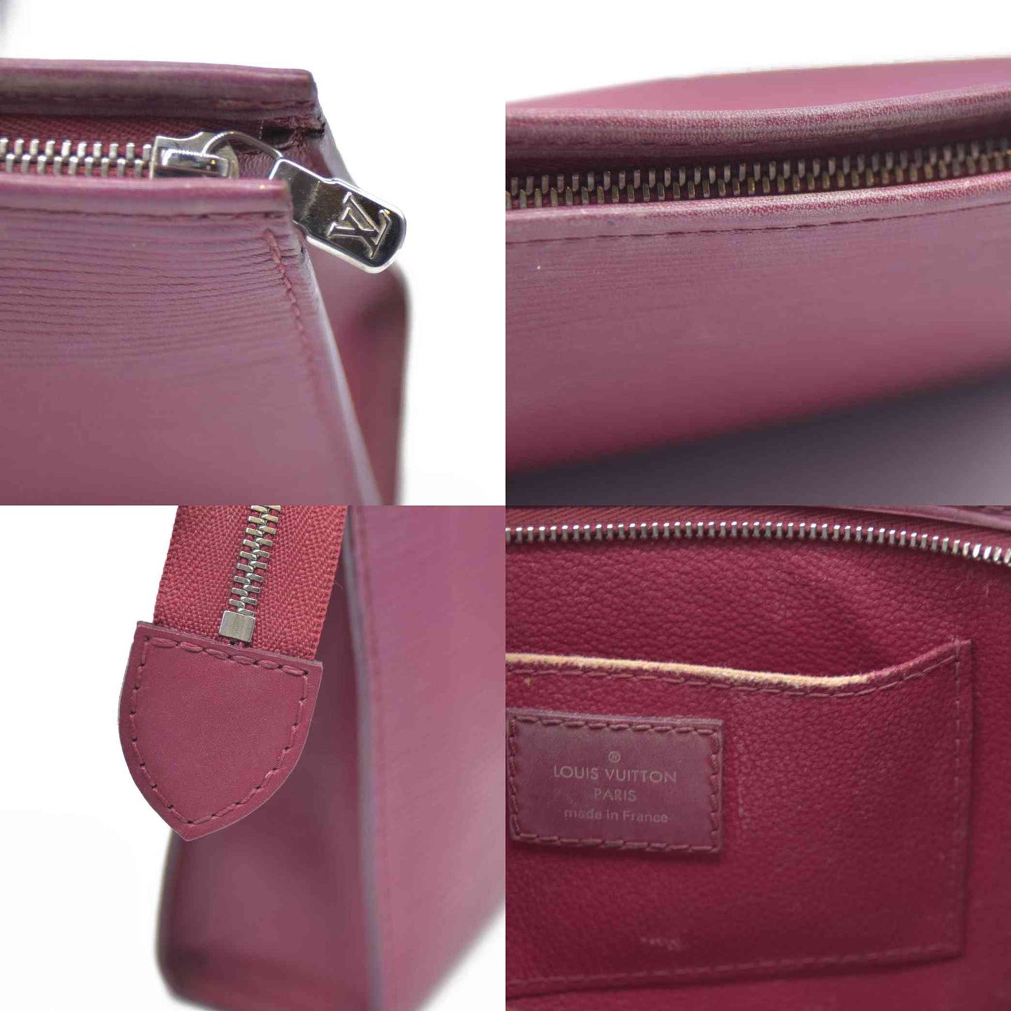 Louis Vuitton Epi Poche Toilette 26 Cosmetics Pouch Purse Pink TA0185