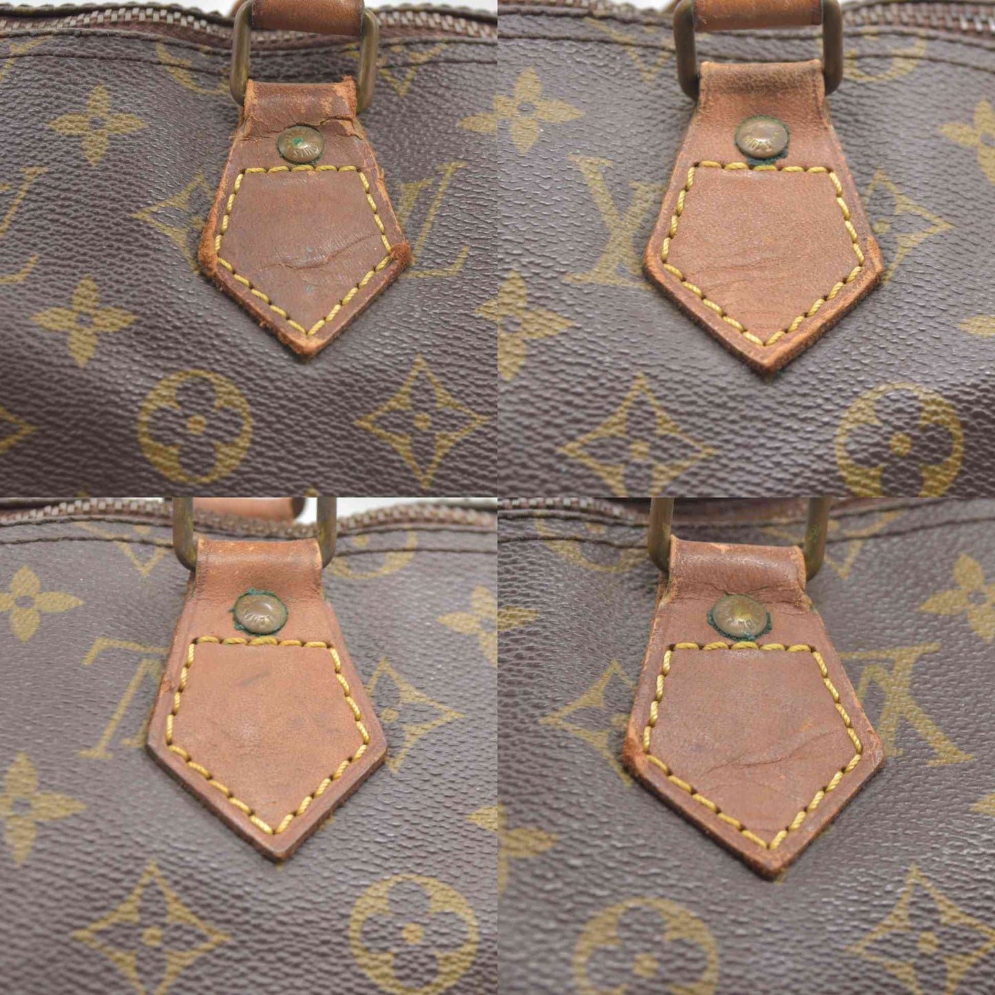 $1730 Louis Vuitton  Monogram Speedy 35 SD Vintage