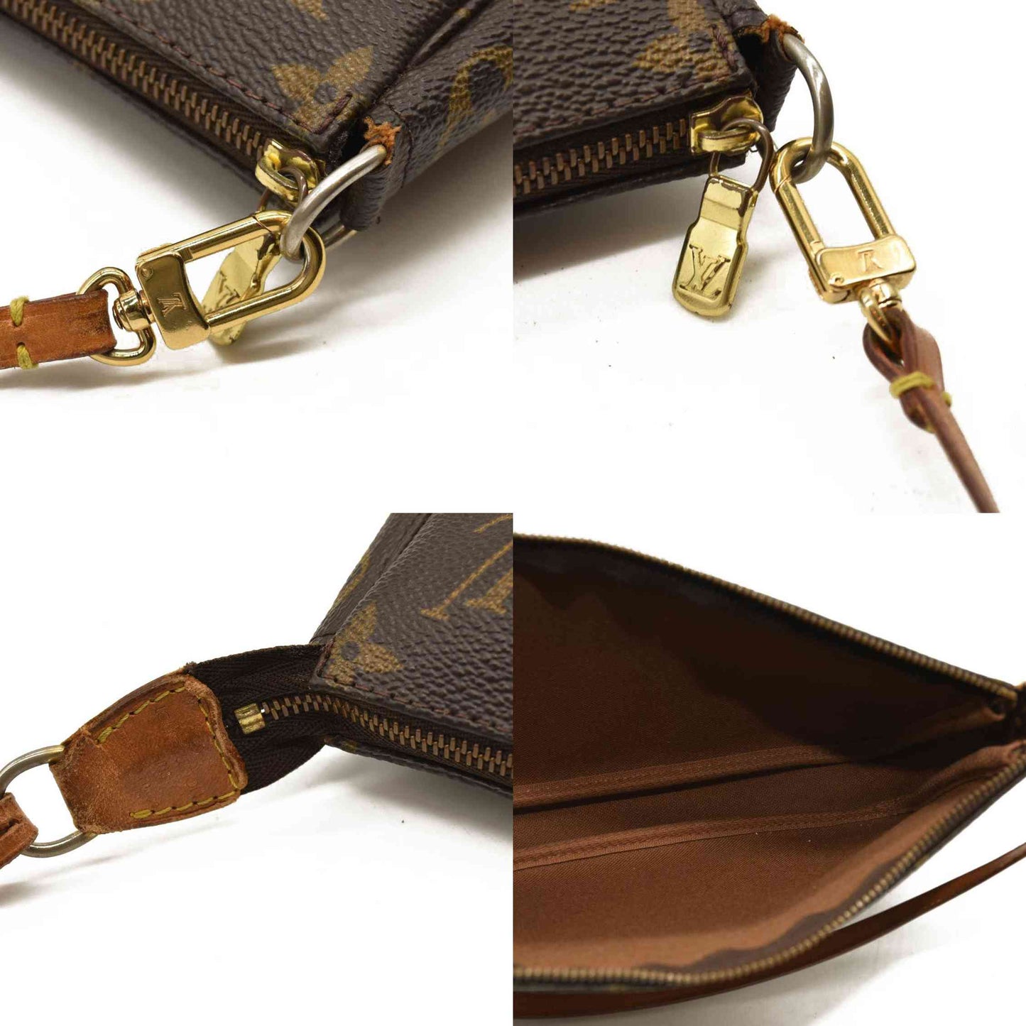 LOUIS VUITTON Monogram Pochette Accessories AR0929