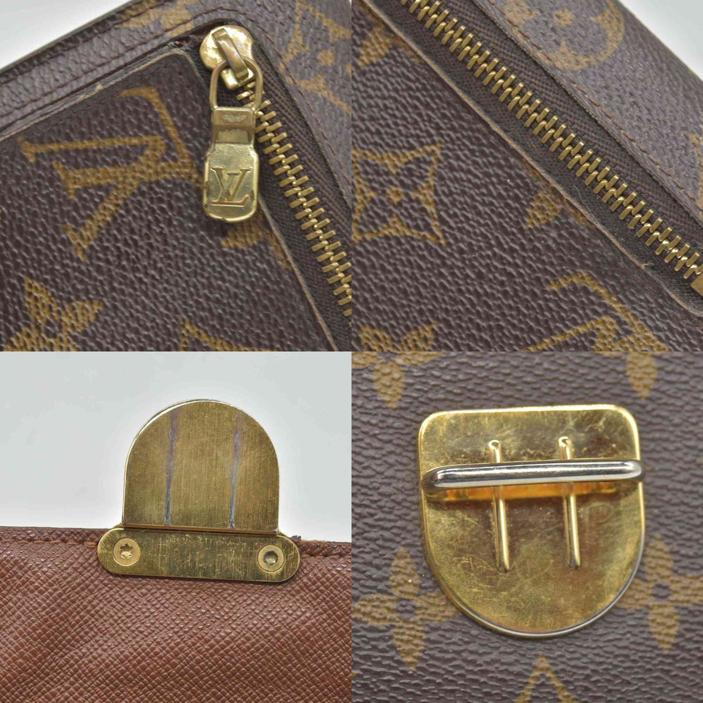 $705 2005 Louis Vuitton Monogram Koala Compact Wallet SD0095