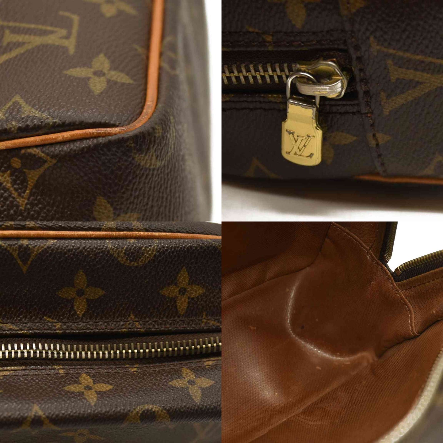 Louis Vuitton  Monogram Toiletry Bag 25 MB0077