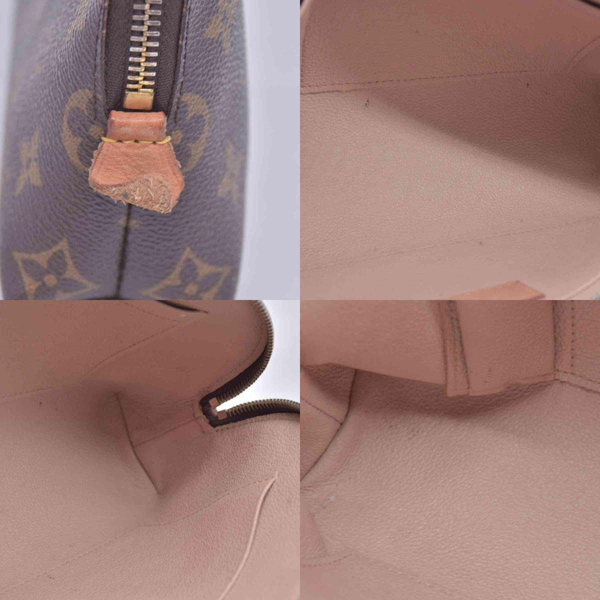$1040 Louis Vuitton Monogram Cosmetic Pouch GM CONSIGNMENT 10021287