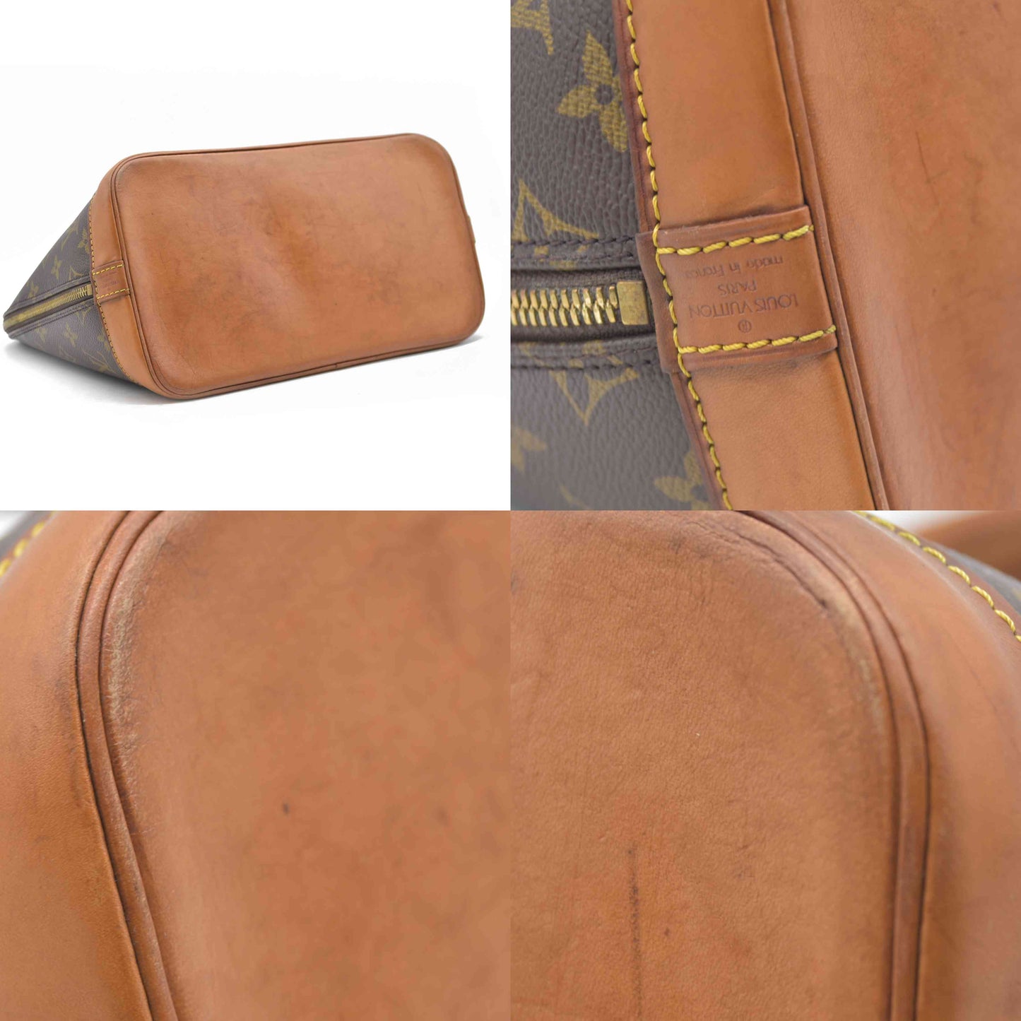 $2090 Louis Vuitton  Monogram Alma PM CONSIGNMENT CA1004 2004