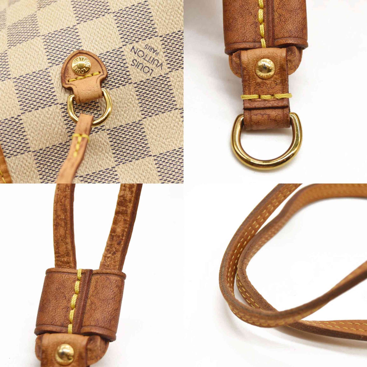 LOUIS VUITTON  Damier Azur Neverfull MM AR0188