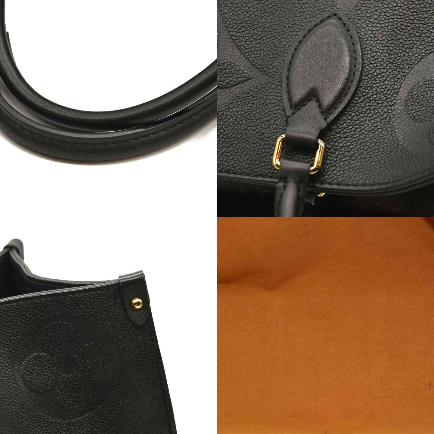 LOUIS VUITTON  Empreinte Monogram Giant Onthego GM Black DU0270