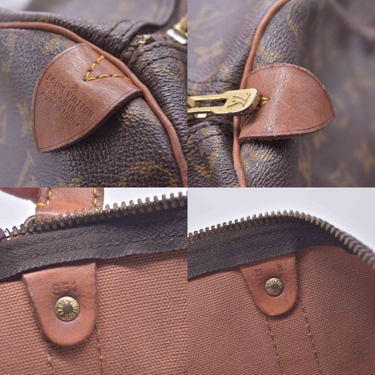 $1420 1985 Louis Vuitton Monogram Keepall 45 MB851 CONSIGNMENT